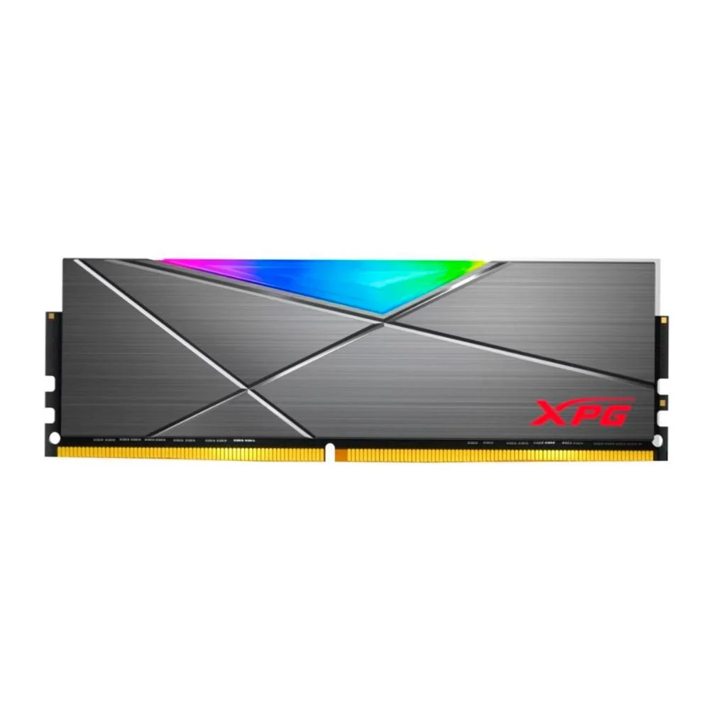 ADATA XPG Spectrix D50 RGB 32GB DDR4 ADATA XPG Spectrix D50 RGB 32GB (1x32GB) DDR4 3200MHz CL16 Cinza - AX4U320032G16A-ST50