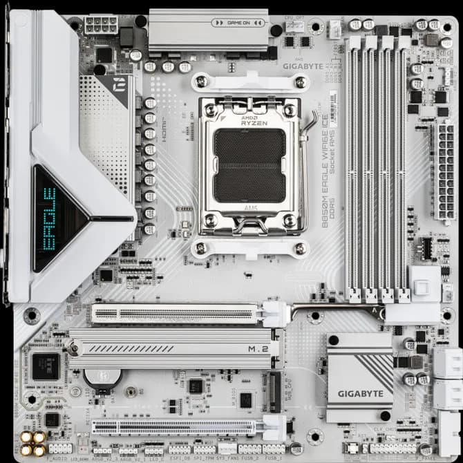 Gigabyte B850M Eagle WIFI6E ICE AM5 Micro-ATX DDR5