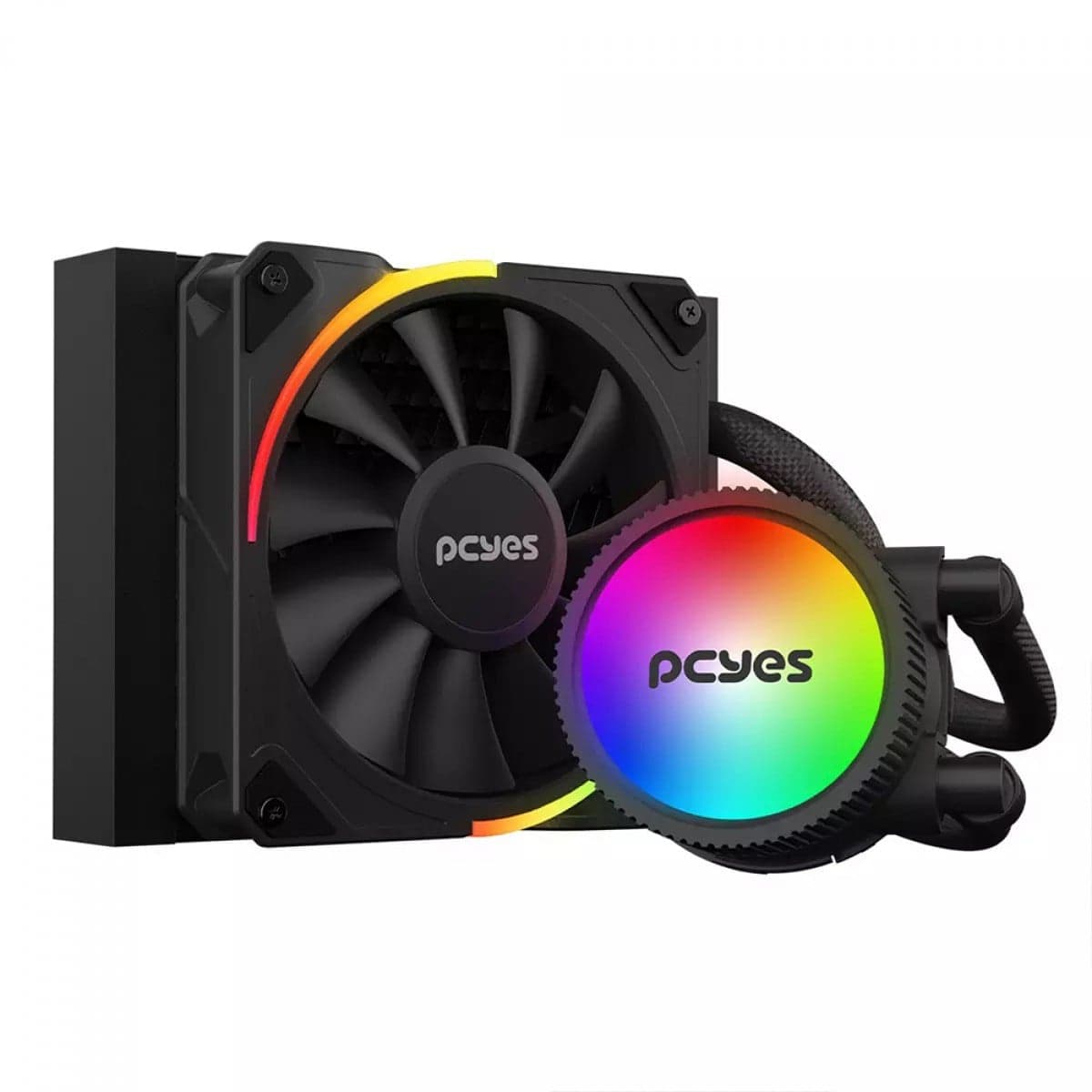 Water Cooler PCYES Sangue Frio 3 120mm ARGB Water Cooler PCYES Sangue Frio 3 120mm ARGB Preto - ARGBSF3120BR