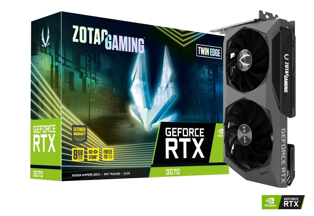 RTX 3070 ZOTAC RTX 3070 Twin Edge