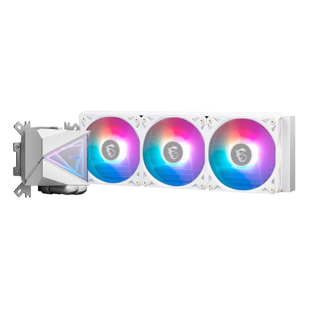 Water Cooler MSI MAG Coreliquid I360 360mm ARGB Water Cooler MSI MAG Coreliquid I360 360mm ARGB Branco - MAG CORELIQUID I360 WHITE