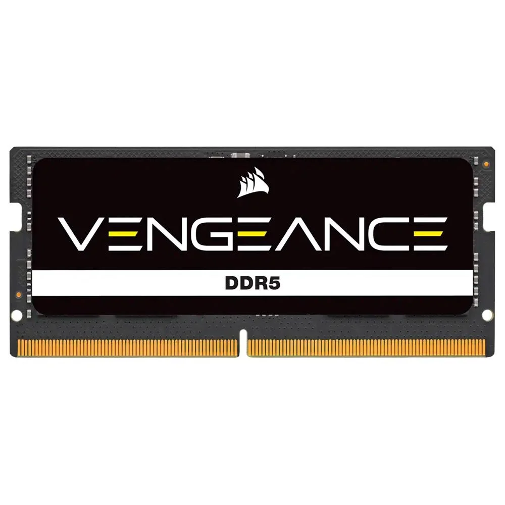 Corsair Vengeance 16GB DDR5 SO-DIMM Corsair Vengeance 16GB (1x16GB) DDR5 SO-DIMM 4800MHz CL40 Preto - CMSX16GX5M1A4800C40