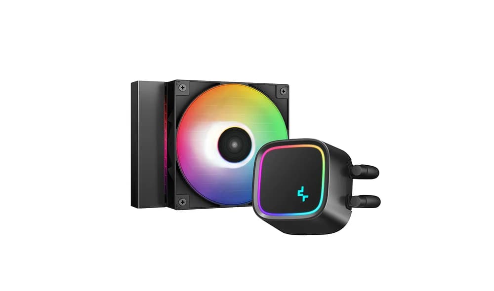 Water Cooler DeepCool GAMMAXX LE300 120mm RGB Water Cooler DeepCool GAMMAXX LE300 120mm RGB Preto - R-LE300-BKLNMC-G-1