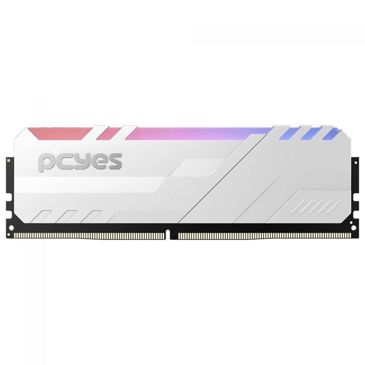 PcYes RGB 32GB (1x32GB) DDR4 PcYes RGB 32GB (1x32GB) DDR4 3200MHz CL19 Branco - PM323200D4WR