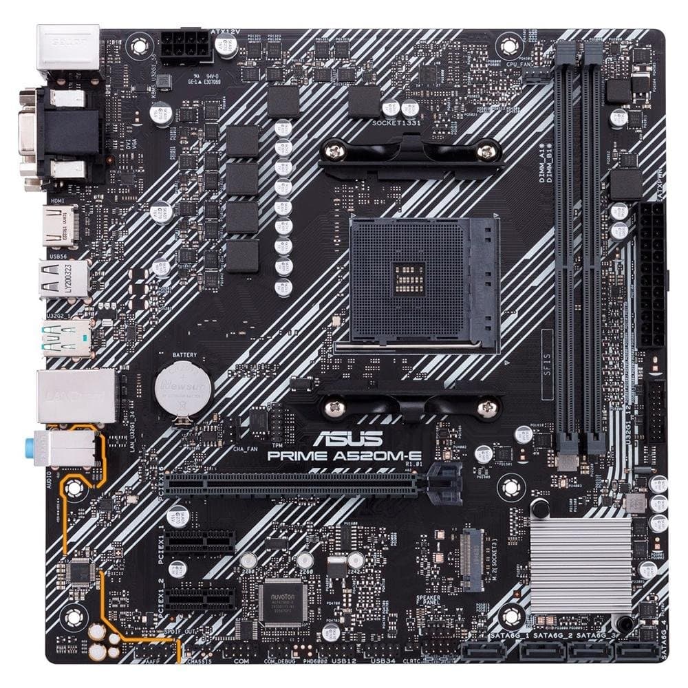 ASUS Prime A520M-E AM4 Micro-ATX DDR4 ASUS Prime A520M-E AM4 Micro-ATX DDR4