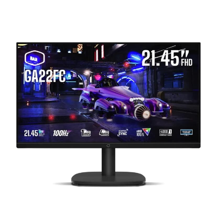Cooler Master 21.45" FHD 100Hz VA - CMI-GA22FC-BR