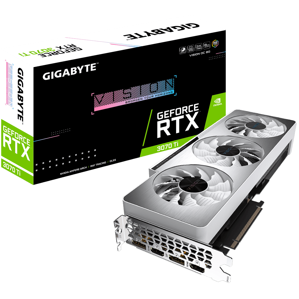 RTX 3070 Ti Gigabyte RTX 3070 Ti Vision