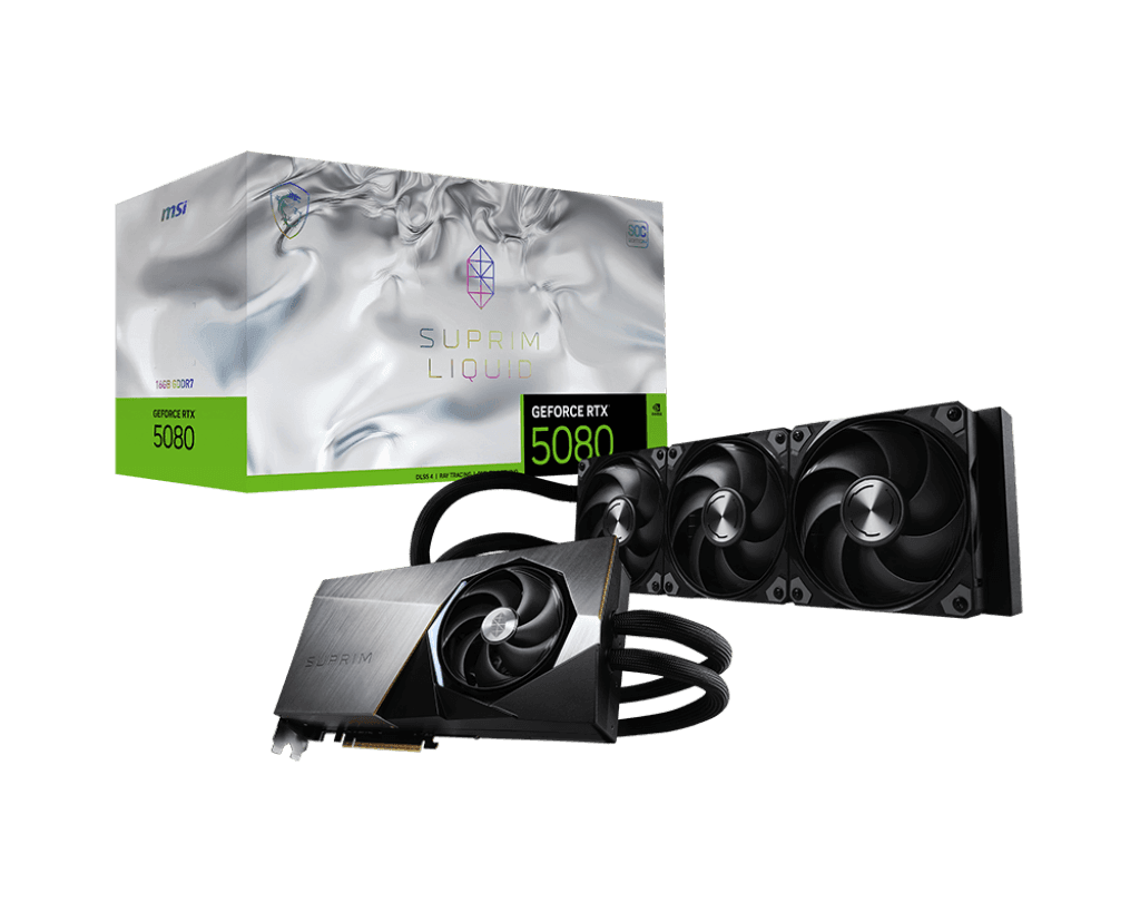 RTX 5080 MSI RTX 5080 Suprim Liquid
