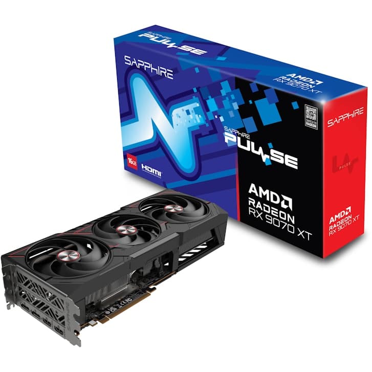 RX 9070 XT Sapphire RX 9070 XT Pulse