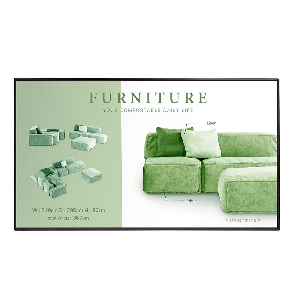 LG 55" UHD 60Hz IPS - 55UM5N-H.AWZM