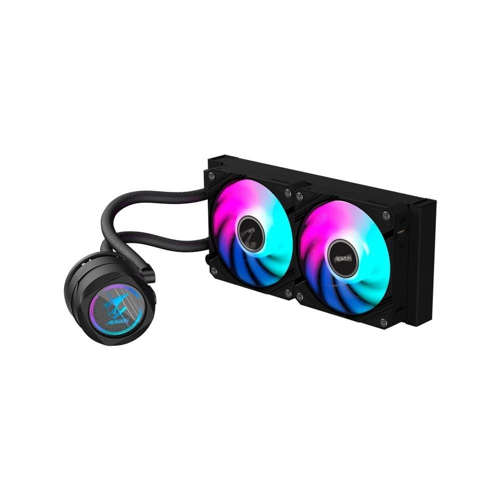 Water Cooler Gigabyte Aorus WATERFORCE II 240 240mm RGB Water Cooler Gigabyte Aorus WATERFORCE II 240 240mm RGB Preto - AORUS WATERFORCE II 240