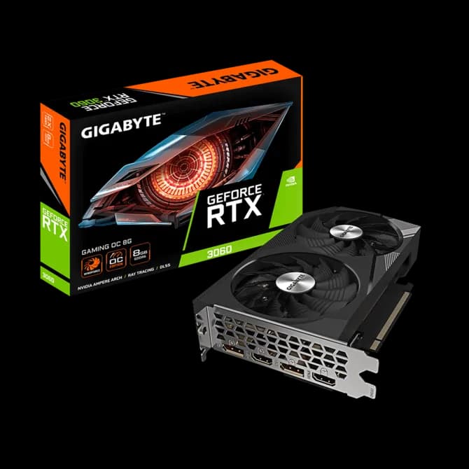RTX 3060 8GB Gigabyte RTX 3060 8GB Gaming OC