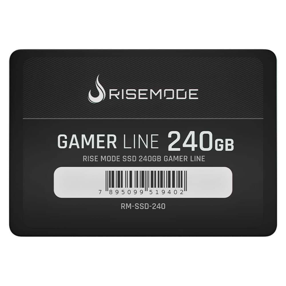 Rise Mode Gamer Line 240GB SSD SATA III - RM-SSD-240 Rise Mode Gamer Line 240GB SSD SATA III - RM-SSD-240
