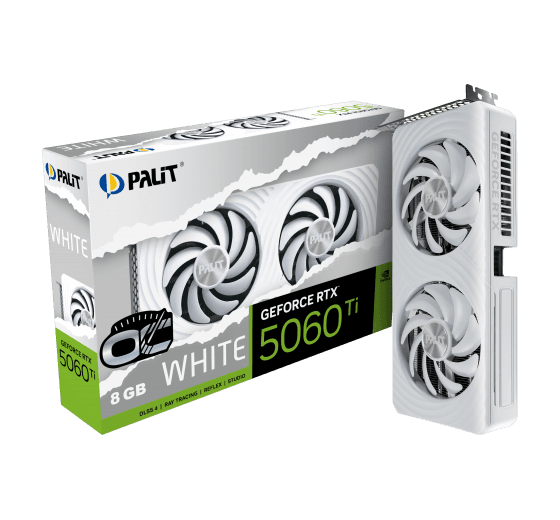 RTX 5060 Ti 8GB Palit RTX 5060 Ti 8GB White OC