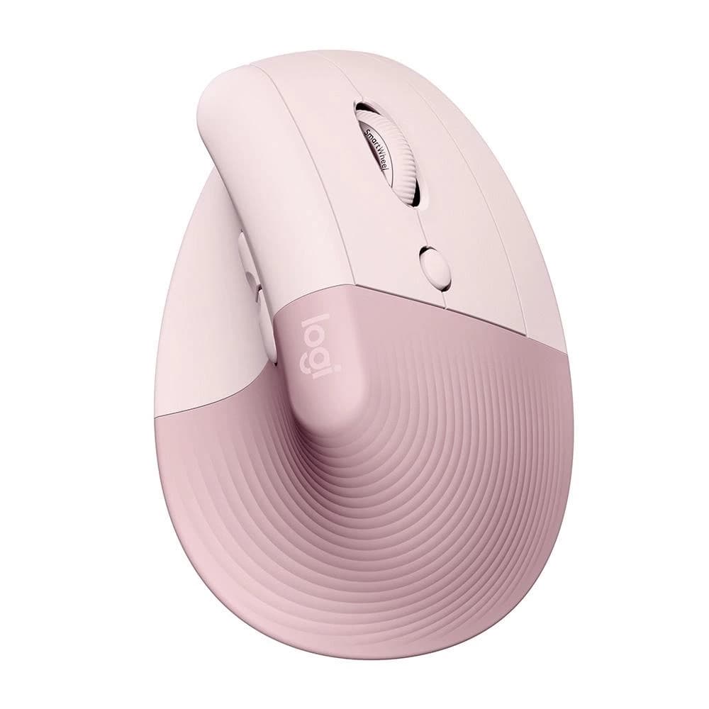 Logitech Lift Sem Fio, 4000 DPI Logitech Lift Sem Fio, 4000 DPI, Rosa - 910-006472