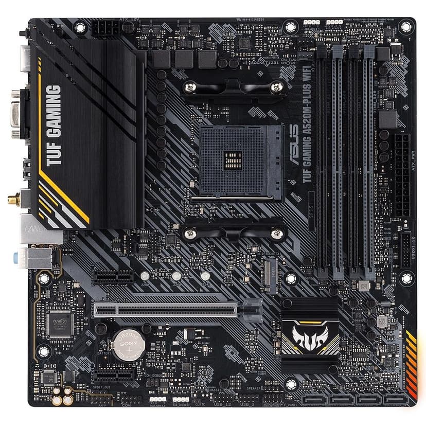 ASUS TUF GAMING A520M-PLUS WIFI AM4 Micro-ATX DDR4