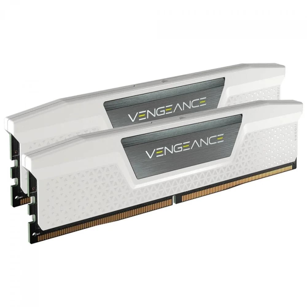 Corsair Vengeance 32GB DDR5 Corsair Vengeance 32GB (2x16GB) DDR5 5200MHz CL40 Branco - CMK32GX5M2B5200C40W