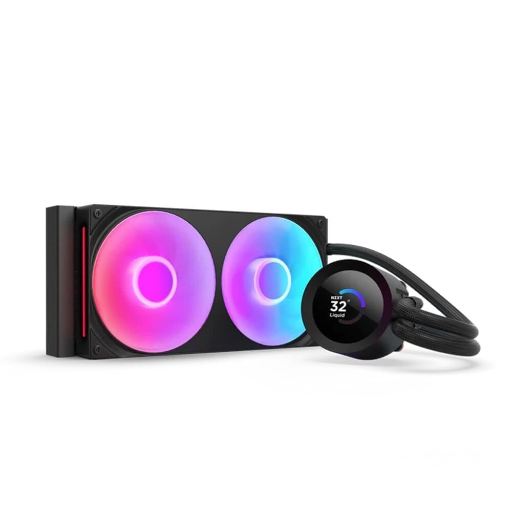 Water Cooler NZXT Kraken Plus 240 v2 240mm ARGB Water Cooler NZXT Kraken Plus 240 v2 240mm ARGB Preto - RL-KN240-B2