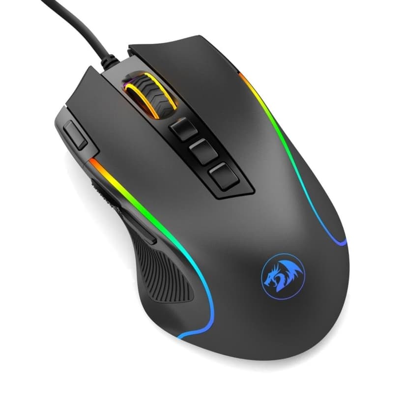 Redragon Predator Chroma RGB 8000 DPI Preto - M612-RGB