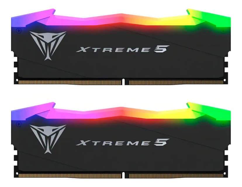 Patriot Viper Xtreme 5 RGB 32GB (2x16GB) DDR5 7600MHz CL36 Preto - PVXR532G76C36K