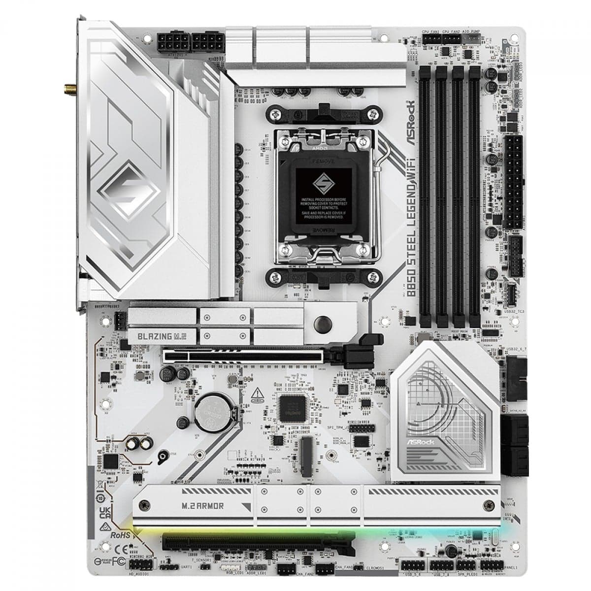 ASRock B850 Steel Legend WiFi AM5 ATX DDR5 ASRock B850 Steel Legend WiFi AM5 ATX DDR5