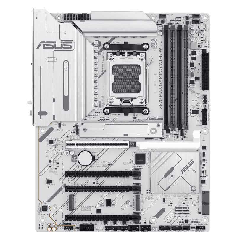 ASUS X870 Max Gaming WIFI7 W AM5 ATX DDR5