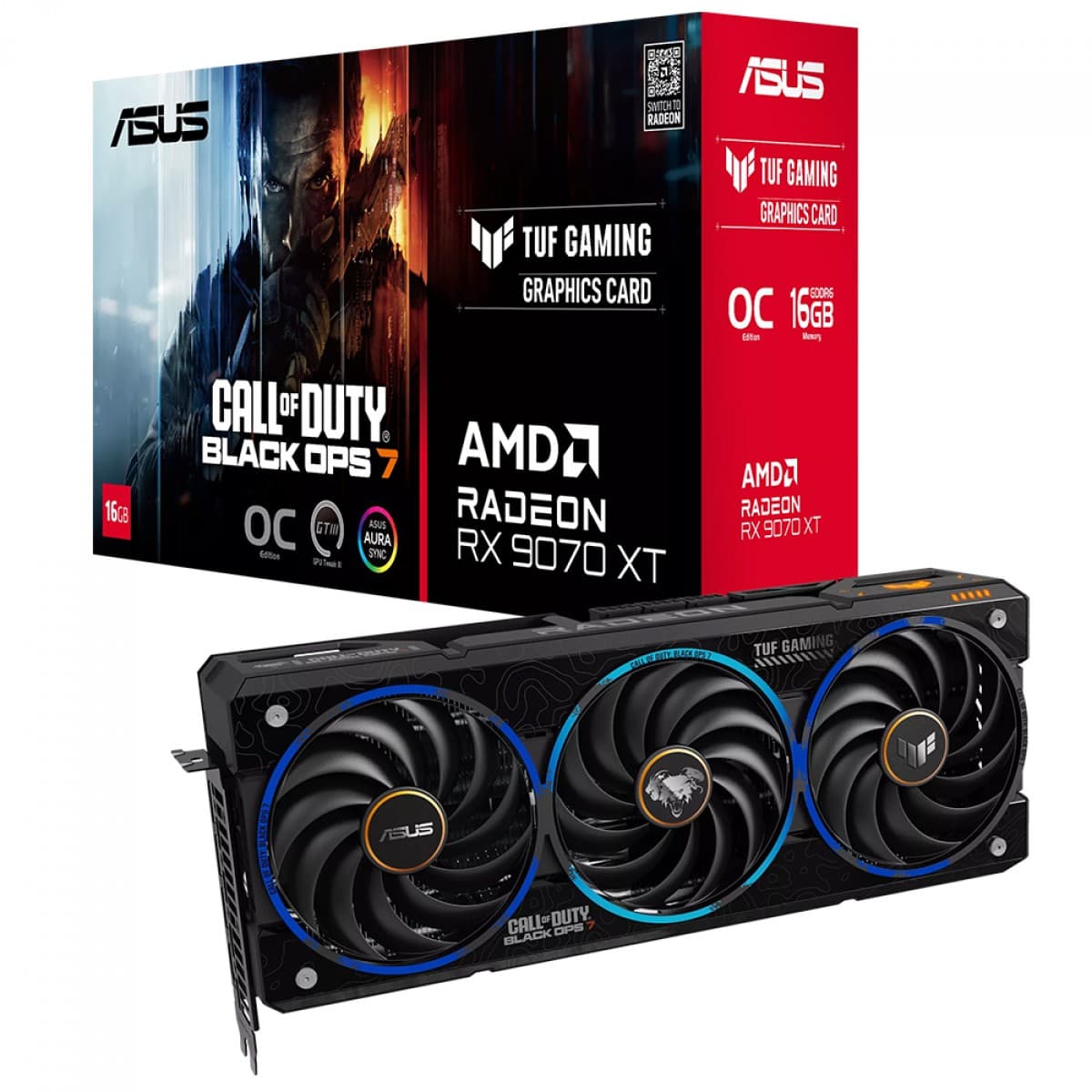 RX 9070 XT ASUS RX 9070 XT TUF OC Call of Duty Edition