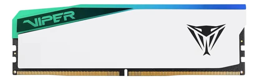 Patriot Viper Elite 5 RGB 32GB (1x32GB) DDR5 5200MHz CL36 Branco - PVER532G52C36W