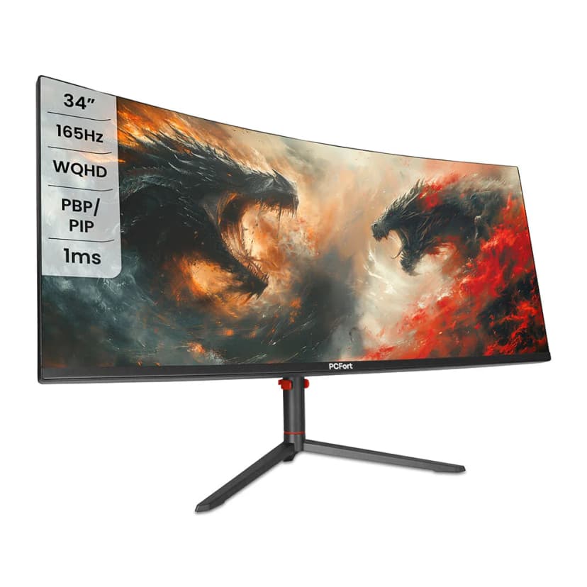 PCFort 34" QHD 165Hz VA – W340I165