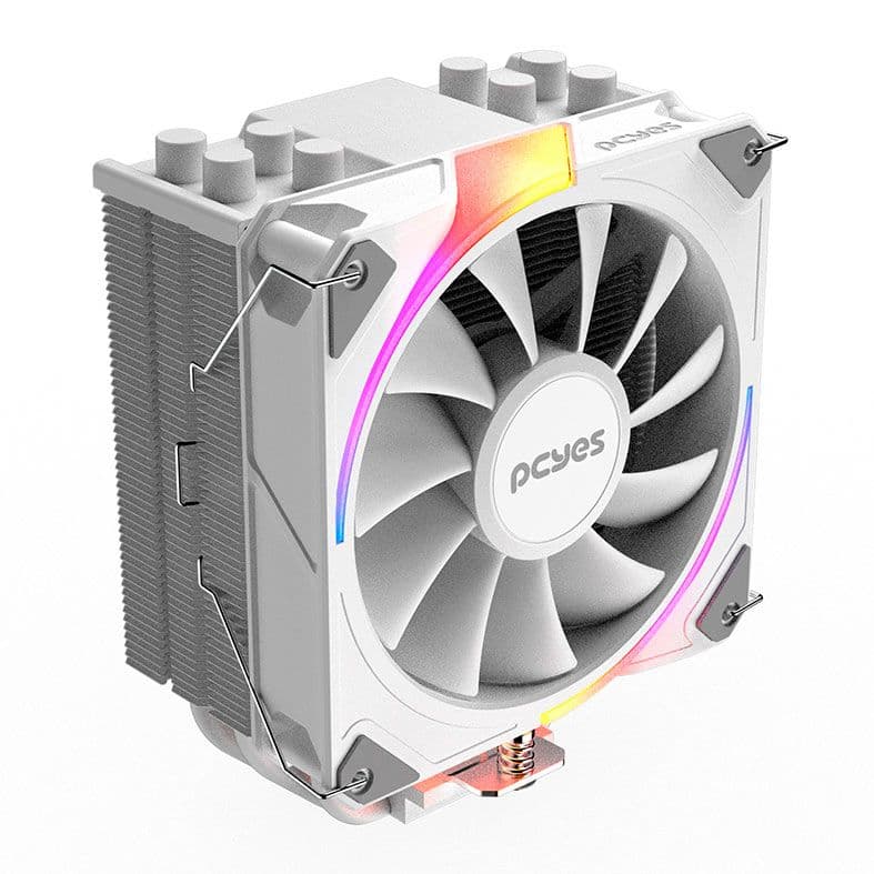 Air Cooler PCYES Frost Pulse ARGB Branco - PEFPARGBWG