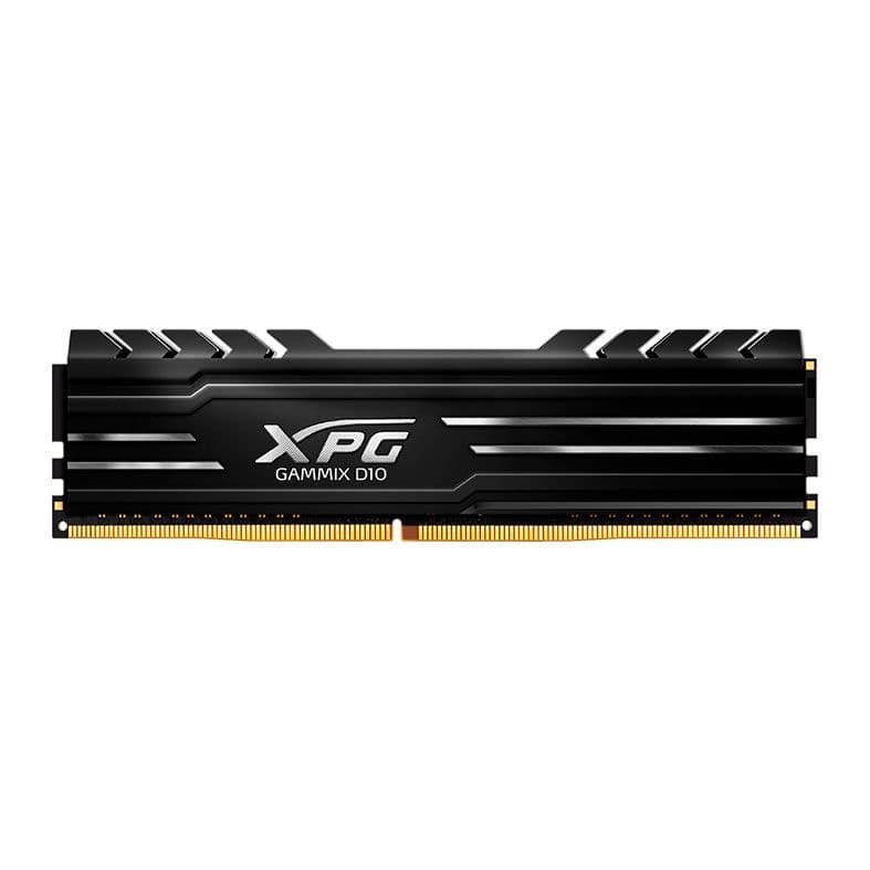 ADATA XPG Gammix D10 16GB (1x16GB) DDR4 ADATA XPG Gammix D10 16GB (1x16GB) DDR4 3600MHz CL18 Preto - AX4U360016G18I-SB10