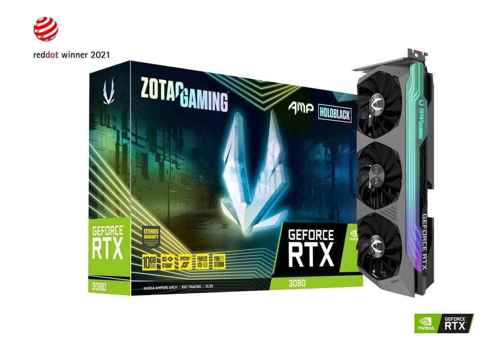 RTX 3080 10GB ZOTAC RTX 3080 10GB AMP Holo