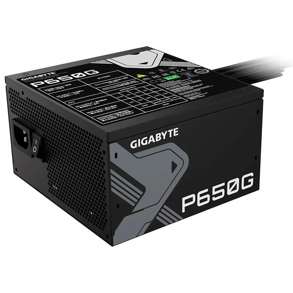 Gigabyte P650G 650W 80 Plus Gold - GP-P650G Gigabyte P650G 650W 80 Plus Gold - GP-P650G