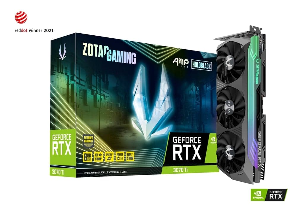 RTX 3070 Ti ZOTAC RTX 3070 Ti AMP Holo