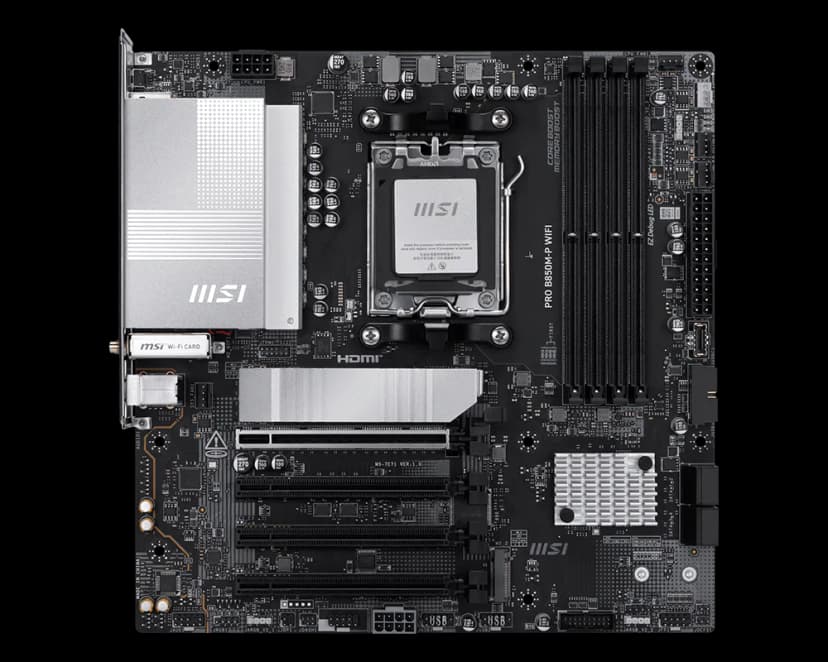 MSI PRO B850M-P WIFI AM5 Micro-ATX DDR5