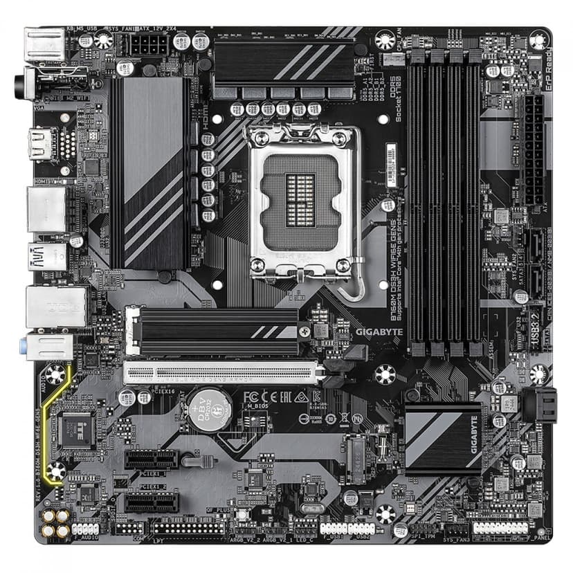 Gigabyte B760M DS3H WIFI6E GEN5 LGA1700 Micro-ATX DDR5