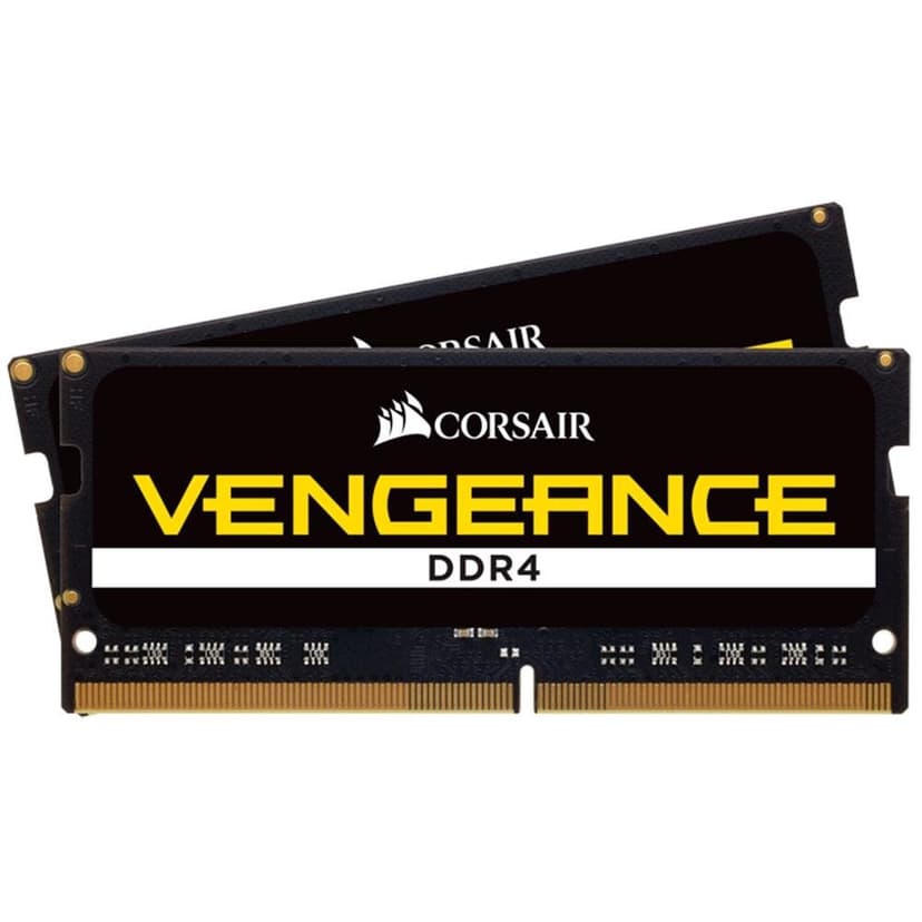 Corsair Vengeance 32GB (2x16GB) DDR4 SO-DIMM 2666MHz CL18 Preto - CMSX32GX4M2A2666C18
