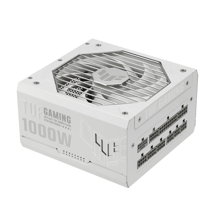 ASUS TUF Gaming 1000W Gold 1000W 80 Plus Gold Modular ATX 3.1 - TUF-GAMING-1000G-WHITE