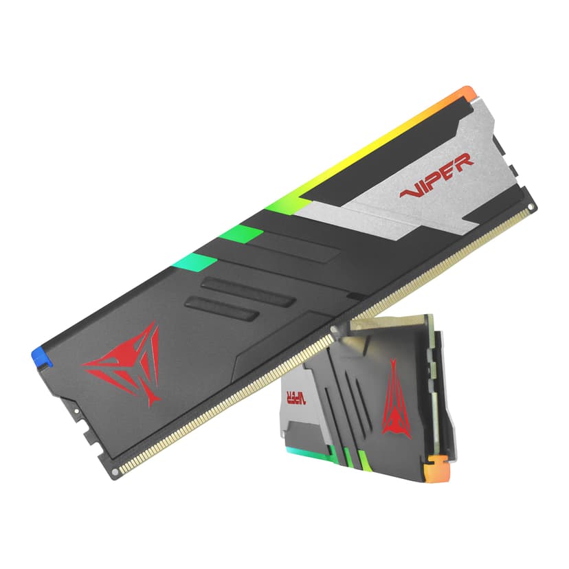 Patriot Viper Venom RGB 32GB (2x16GB) DDR5 6000MHz CL36 Preto - PVVR532G600C36K