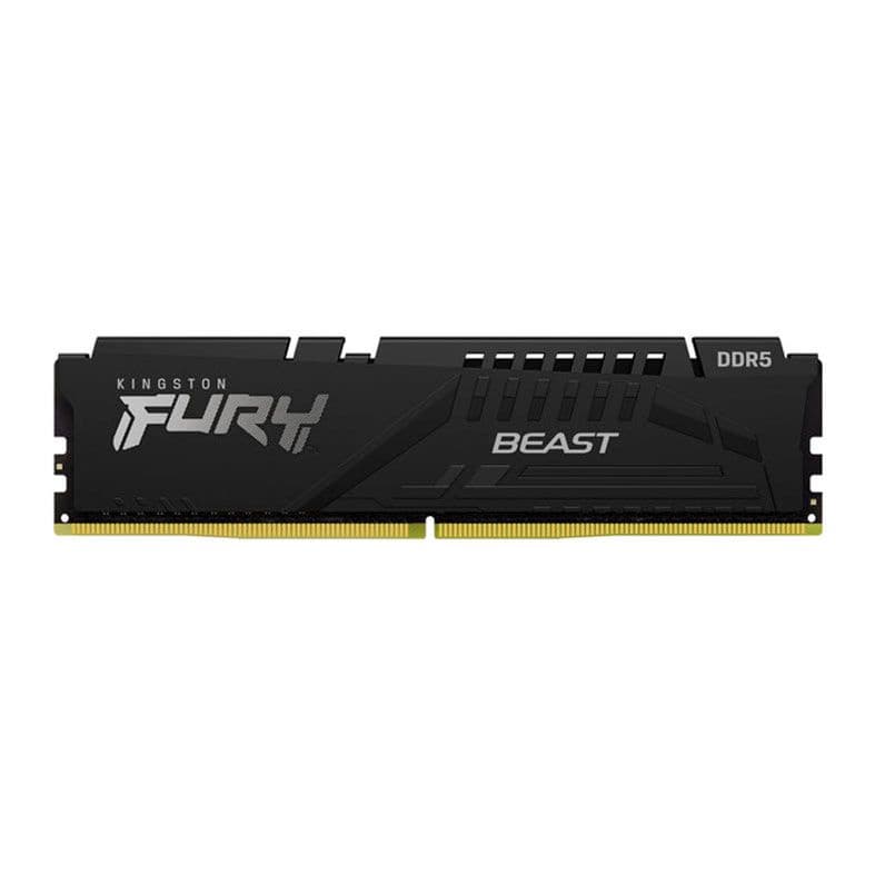 Kingston Fury Beast 16GB DDR5 Kingston Fury Beast 16GB (1x16GB) DDR5 5600MHz CL40 Preto - KF556C40BB-16