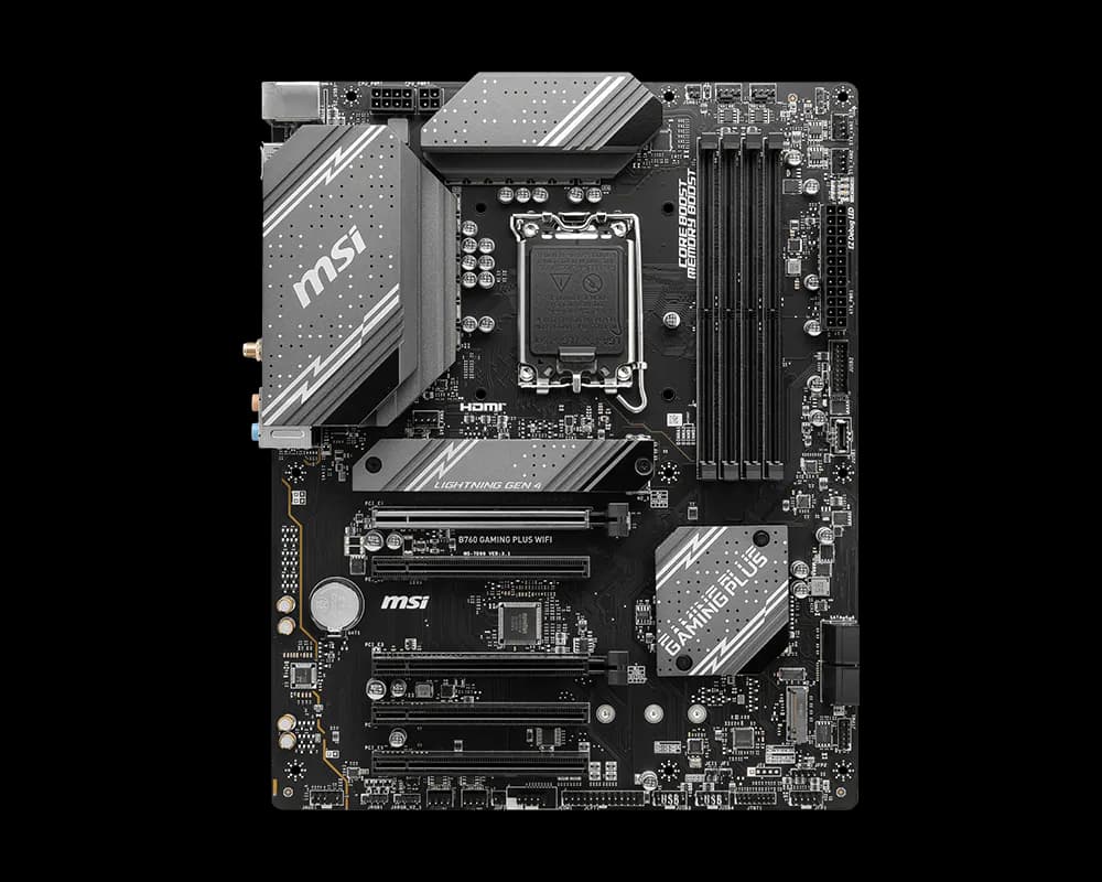 MSI B760 Gaming Plus WIFI LGA1700 ATX DDR5 MSI B760 Gaming Plus WIFI LGA1700 ATX DDR5