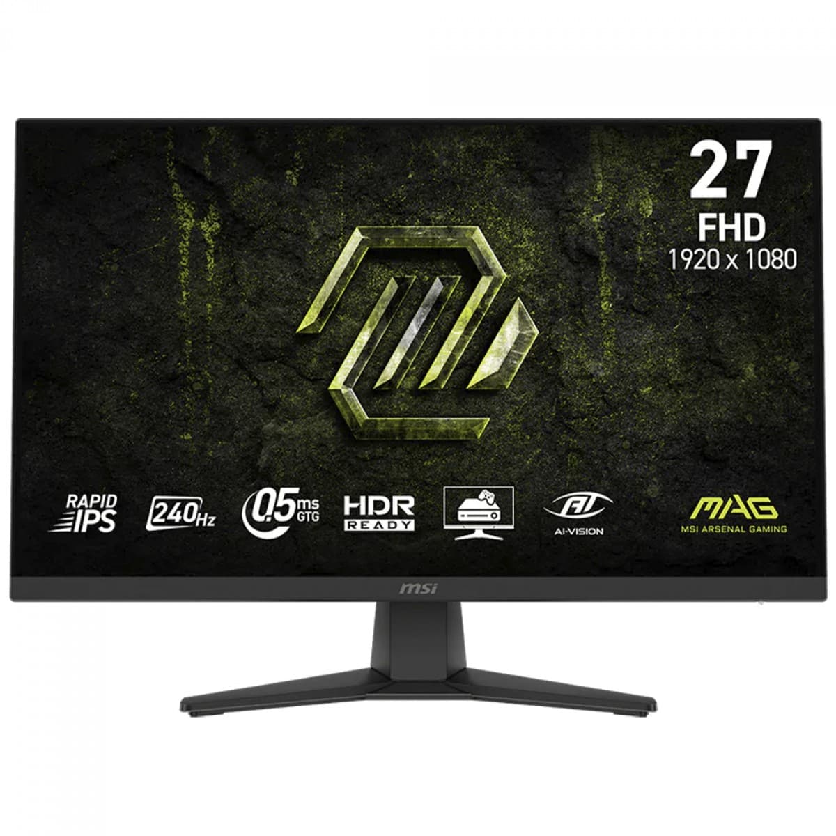 MSI MAG 27" FHD 240Hz Rapid IPS - 272F X24 MSI MAG 27" FHD 240Hz Rapid IPS - 272F X24