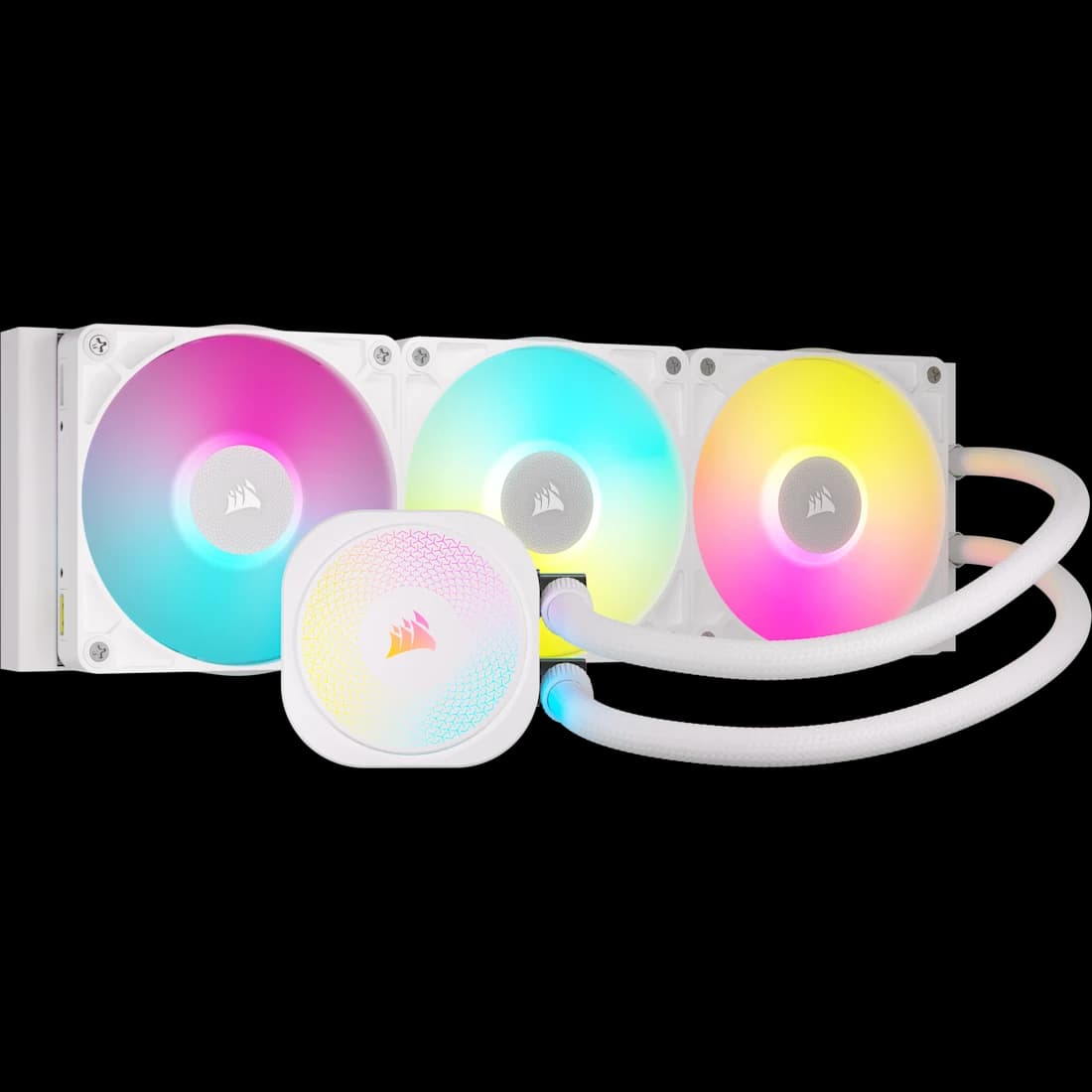 Water Cooler Corsair iCUE LINK TITAN 360 RX AIO 360mm RGB Water Cooler Corsair iCUE LINK TITAN 360 RX AIO 360mm RGB Branco - CW-9061021-WW