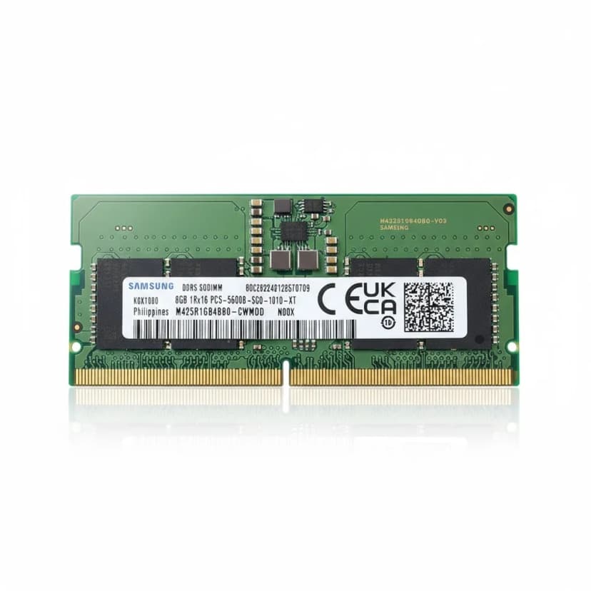 Samsung 8GB (1x8GB) DDR5 SO-DIMM 4800MHz CL40 Verde - M425R1GB4BB0-CQK
