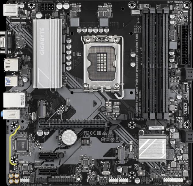 Gigabyte B760M D3HP DDR4 LGA1700 Micro-ATX DDR4 Gigabyte B760M D3HP DDR4 LGA1700 Micro-ATX DDR4