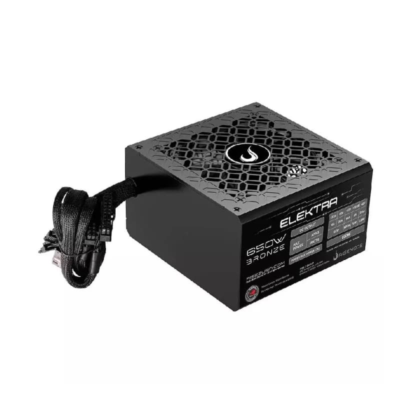Rise Mode Elektra 650W 80 Plus Bronze - RM-PSU-ELK-650-B