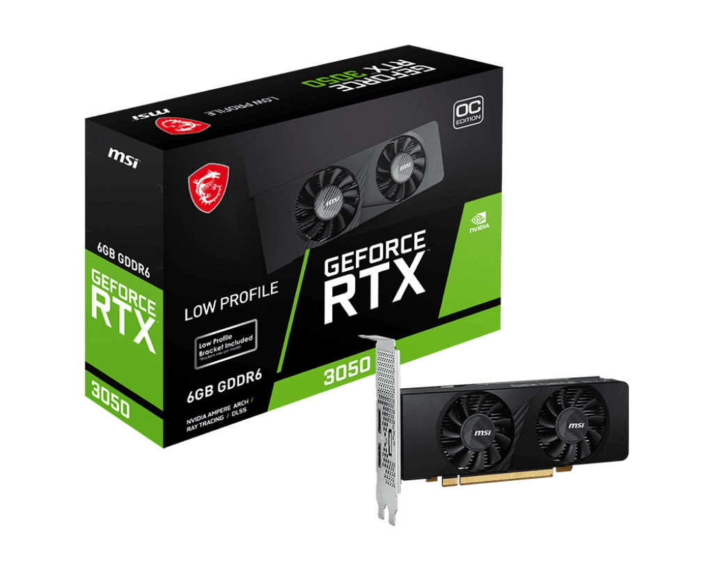 RTX 3050 6GB MSI RTX 3050 6GB LP OC