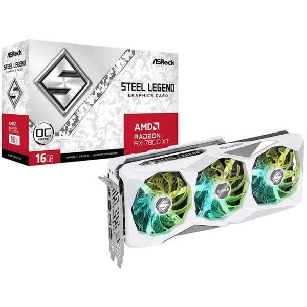 RX 7800 XT ASRock RX 7800 XT Steel Legend OC