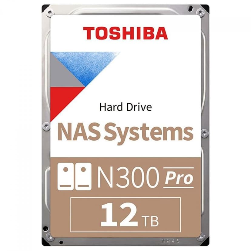 Toshiba N300 Pro  12TB HDD SATA III - HDWG51CXZSTB