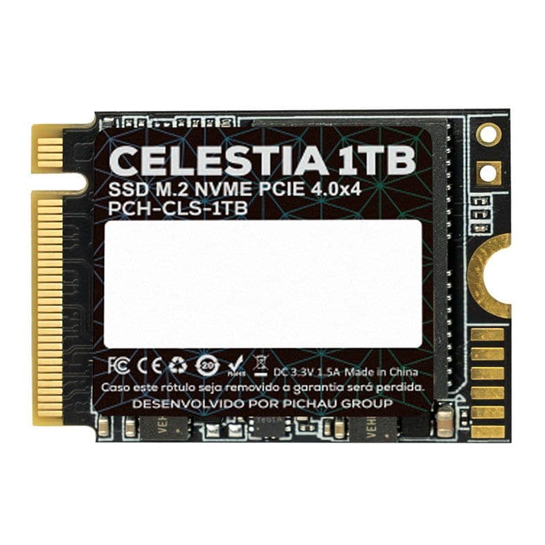 Pichau Celestia 1TB SSD NVMe Gen 4 - PCH-CLS-1TB Pichau Celestia 1TB SSD NVMe Gen 4 - PCH-CLS-1TB